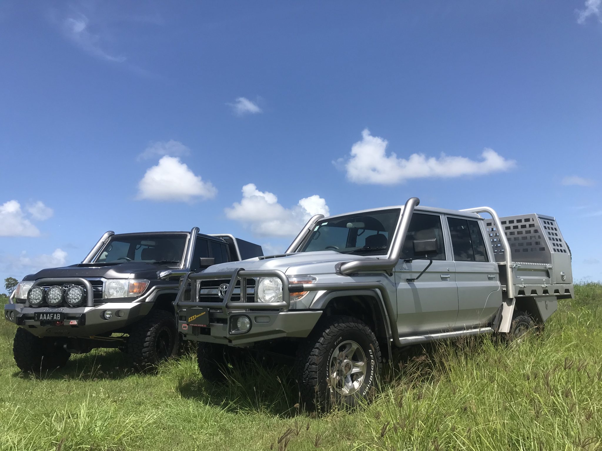 Toyota Landcruiser 79 Series VDJ79 Passenger Side Snorkel AAA FAB